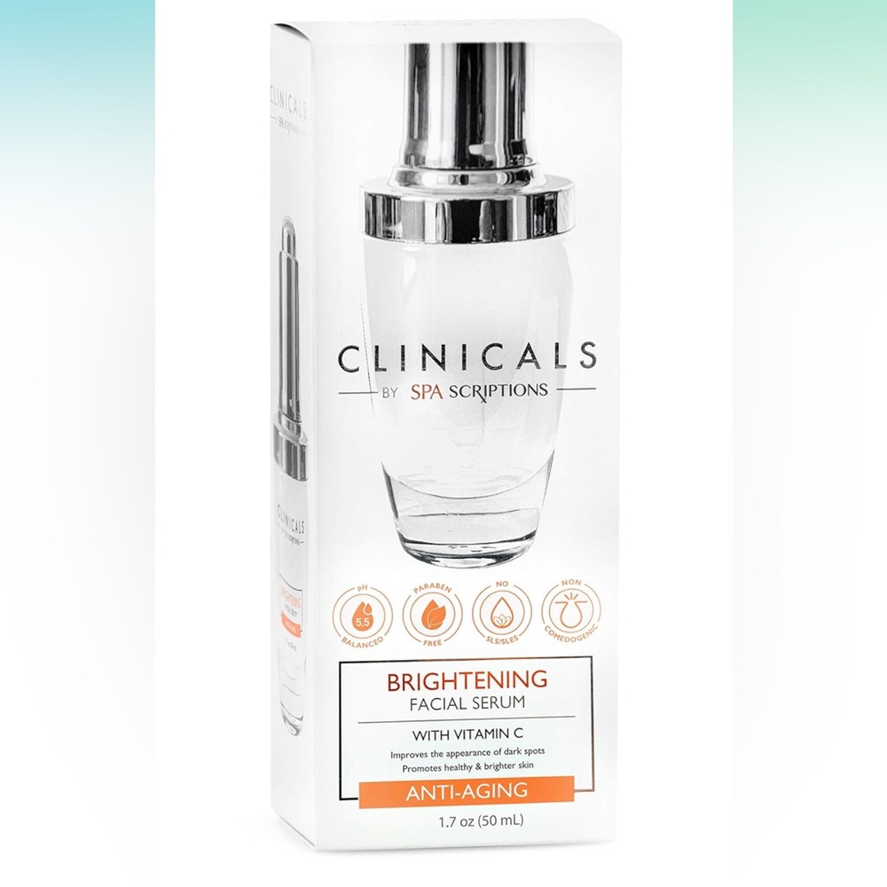 Spascriptions Clinicals Vitamin C Brightening Face Serum - 1.7 Ounce